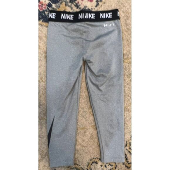 Gray Nike Dri-Fit Leggings (5) - Picture 2 of 2
